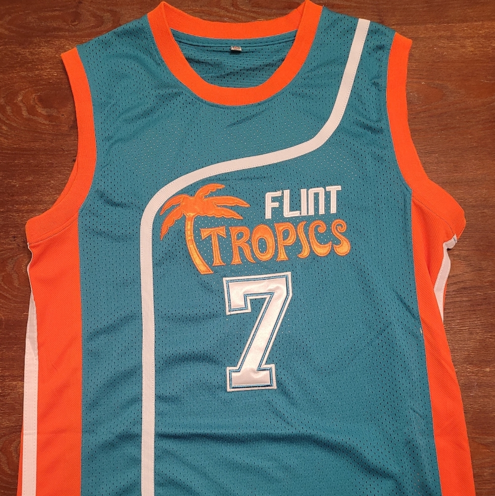 Semi Pro "coffee black" movie basketball jersey